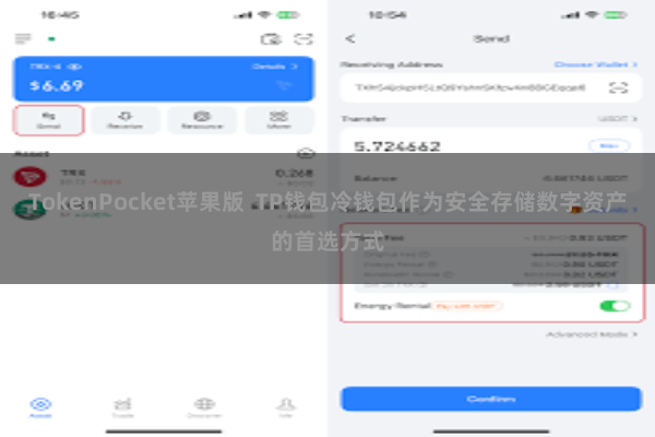 TokenPocket苹果版  TP钱包冷钱包作为安全存储数字资产的首选方式